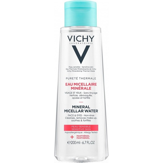Vichy Pureté Thermale Micelární voda pro citlivou pleť 200 ml