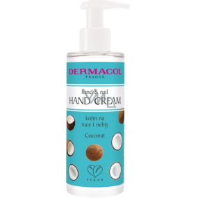 Dermacol Coconut Hand & Nail Hand Cream krém na ruce a nehty 150 ml