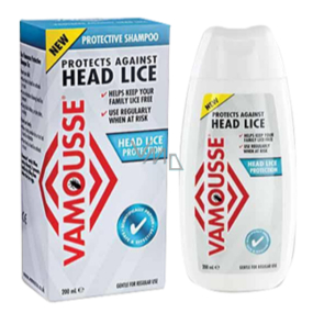 Vamousse šampon proti vším na ochranu hlavy 200 ml