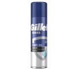 Gillette Series Cleansing gel na holení s dřevěným uhlím pro muže 200 ml