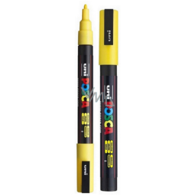 Posca Univerzální akrylátový popisovač 0,9 - 1,3 mm Žlutá PC-3M