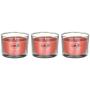 Yankee Candle Tropical Breeze - Tropický vánek vonná svíčka votivní ve skle 3 x 37 g, dárková sada