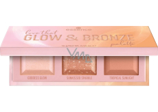 Essence Love that Glow & Bronze konturovací paletka 16 g