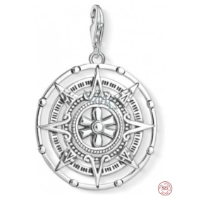 Charm Sterlingové stříbro 925 Mayský kalendář, humří spona přívěsek na náramek symbol