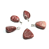 Thulite Troml přívěsek, přírodní kámen, M cca 3 cm, 1 kus, kámen transformace
