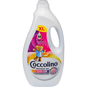 Coccolino Care Color prací gel na barevné prádlo 68 dávek 2,7 l