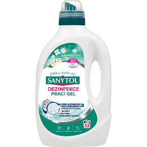 Sanytol dezinfekční prací gel Bílé květy, 2,65 l