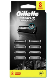 Gillette Mach3 Charcoal náhradní hlavice 8 kusů