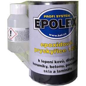 Epolex 1200/324 epoxidová pryskyřice + Epolex P11 tužidlo, 500 g Epolex 1200/324 epoxidová pryskyřice + Epolex P11 tužidlo, 500 g