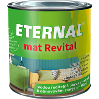 Eternal mat Revital barva k obnovování starých nátěrů, RAL 5015 modrá, 350 g