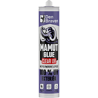 Den Braven Mamut Glue Clear 100 %  UV Exteriér transparentní lepidlo, 290 ml