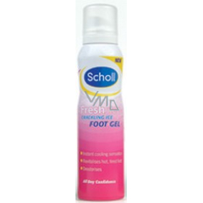 Scholl Fresh Step praskající chladící gel na nohy 150 ml