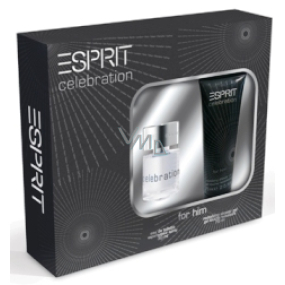 Esprit Celebration Men toaletní voda 30 ml + sprchový gel 75 ml, dárková sada
