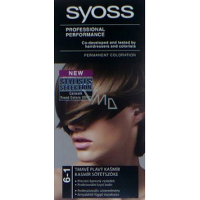 Syoss Professional barva na vlasy 6 - 1 tmavě plavý kašmír