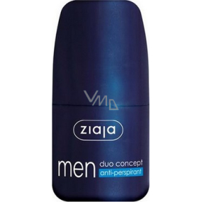 Ziaja Men Duo Concept kuličkový antiperspirant deodorant roll-on pro muže 60 ml