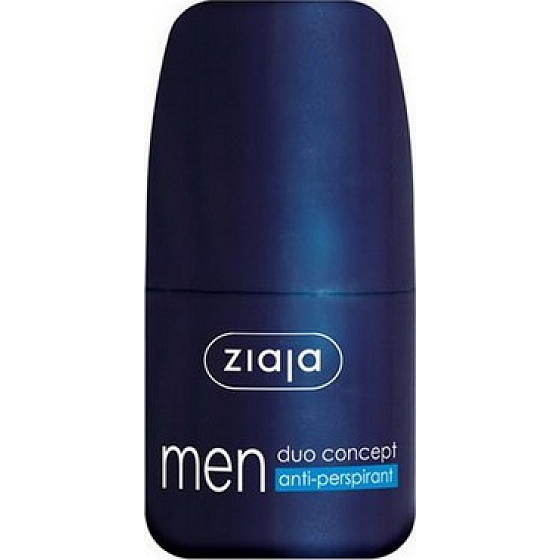Ziaja Men Duo Concept kuličkový antiperspirant roll-on pro muže 60 ml