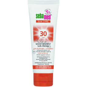 SebaMed Sun Care SPF30 opalovací krém vysoká ochrana 75 ml