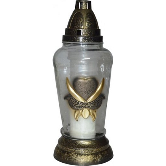 Admit Lampa skleněná 28 cm 130 g LA 284