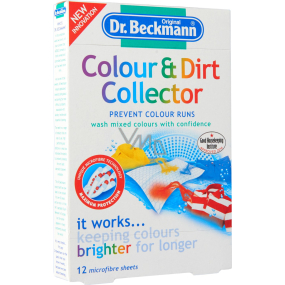 Dr. Beckmann Colour & Dirt Collector lapač barev a špíny 10 kusů