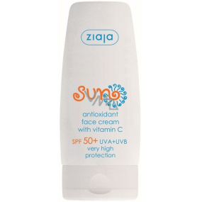 Ziaja Sun SPF 50 Antioxidační krém s vitamínem 50 ml