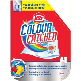 K2r Colour Catcher Stop obarvení prací ubrousky 2 kusy