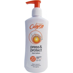 Calypso Press & Protect SPF20 mléko na opalování 200 ml