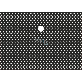 Albi Pouzdro na dokumety Černé s puntíky A5 - 15 x 21 cm