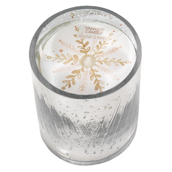 Yankee Candle Holiday Glimmer - Sváteční třpyt Special collection Winter Wish decor vonná svíčka malá 388 g