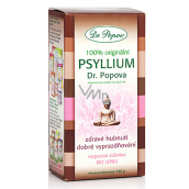 Dr. Popov Psyllium 100% originální, rozpustná vláknina podporuje metabolismus tuků, navozuje pocit sytosti 100 g