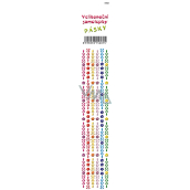 Arch Velikonoční samolepicí pásky kraslicové 20 x 3,6 cm 6 pásků