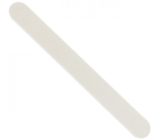 Pilník na nehty jemný bílý plochý rovný 18 cm 5312