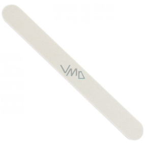 Pilník na nehty jemný bílý plochý rovný 18 cm