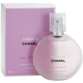 Chanel Chance Eau Tendre Hair Mist vlasová mlha s rozprašovačem pro ženy 35 ml