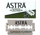 Astra Superior Platinum náhradní žiletky 5 kusů