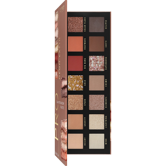 Catrice Pro Neon Earth Slim Eyeshadow Palette paleta očních stínů 010 Elements Of Power 10,6 g