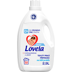 Lovela Bílé prádlo prací gel 32 praní, 2,9 l Lovela Bílé prádlo prací gel 32 praní, 2,9 l