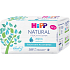 HiPP Babysanft Natural Aqua čisticí vlhčené ubrousky bez plastů pro děti 2 x 60 kusů