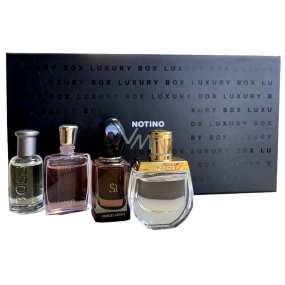 Hugo Boss Bottled toaletní voda 5 ml + Lancome Miracle edp 5 ml + Giorgio Armani Si Intense edp 5 ml + Chloé Nomade edp 5 ml, dárková sada