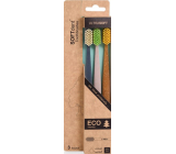 Soft Dent Eco Ultra Soft extra měkký zubní kartáček 3 kusy