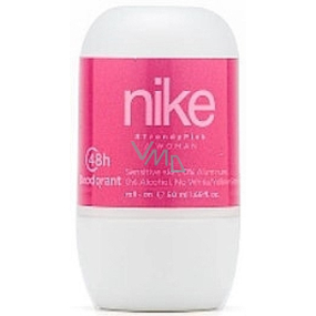 Nike Trendy Pink Woman kuličkový deodorant roll-on pro ženy 50 ml