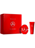 Mercedes-Benz Woman In Red parfémovaná voda 90 ml + tělové mléko 100 ml, dárková sada pro ženy