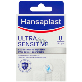 Hansaplast Ultra Sensitive XL náplast 8 kusů