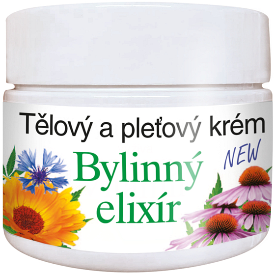Bione Cosmetics Bylinný elixír tělový a pleťový krém 260 ml