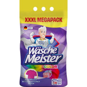 Wäsche Meister Color prací prášek, 140 praní, 10,5 kg