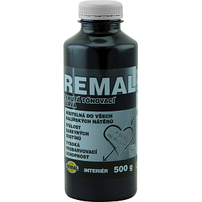 REMAL tónovací barva, 0190 černá, 500 g REMAL tónovací barva, 0190 černá, 500 g