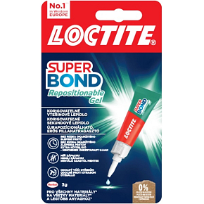 LOCTITE Super Bond Repositionable Gel, 3g LOCTITE Super Bond Repositionable Gel, 3g