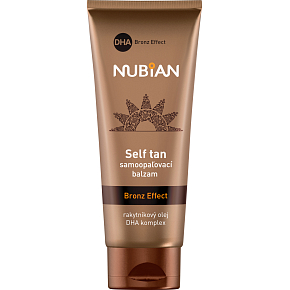 Nubian Self Tan samoopalovací tělový balzám v tubě, 200 ml