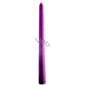 Lima Svíčka hladká metal fialová kónická 22 x 250 mm 1 kus