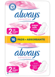 Always Sensitive Super soft intimní hygienické vložky 2 x 8 kusů