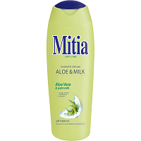 Mitia Soft Care Aloe Vera & Milk sprchový gel, 400 ml